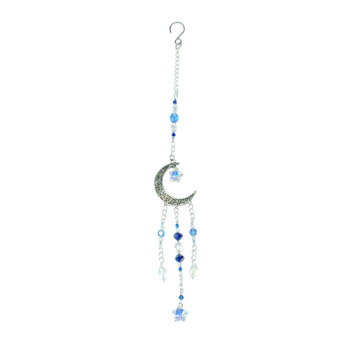 NEW Moon suncatcher - Blue tones
