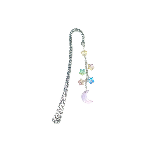 NEW Moon & Stars beaded Bookmark
