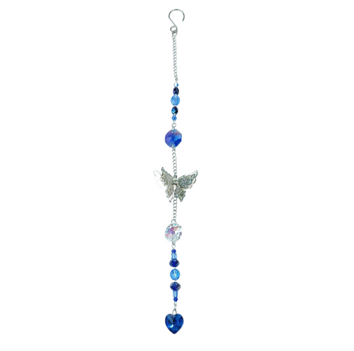 NEW Butterfly suncatcher - Blue