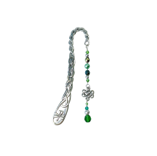 NEW Celtic knot beaded bookmark