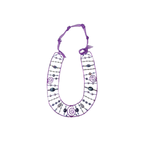Horseshoe Wall Hanger - Purple