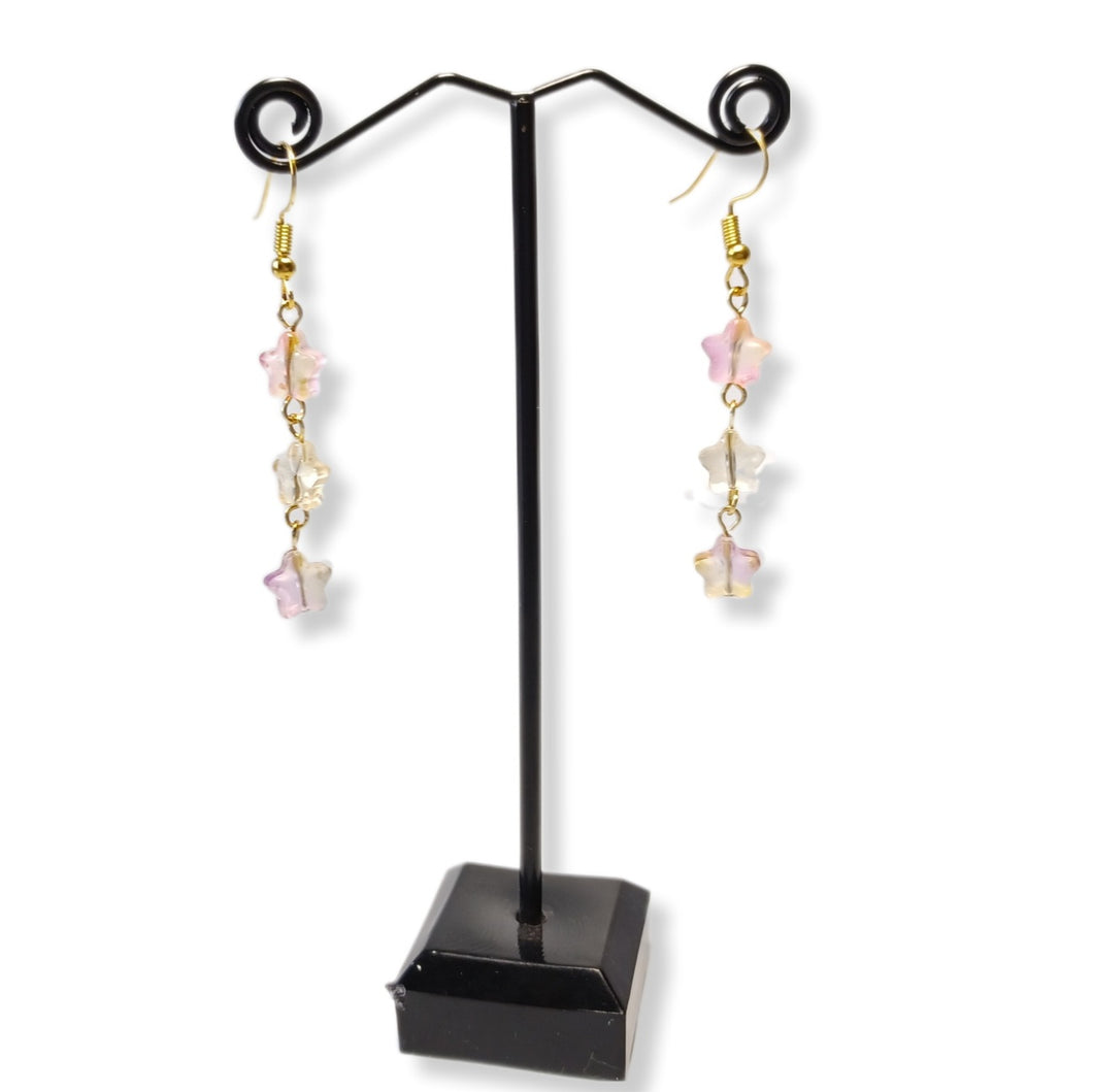 New Star Earrings - 3 colour options