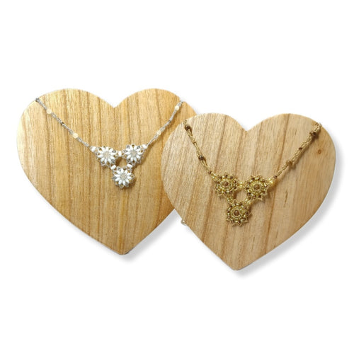 Floral Necklace - 2 colour options