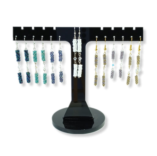 Swarovski drop Earrings - 7 colour options