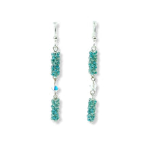 Swarovski drop Earrings - 7 colour options