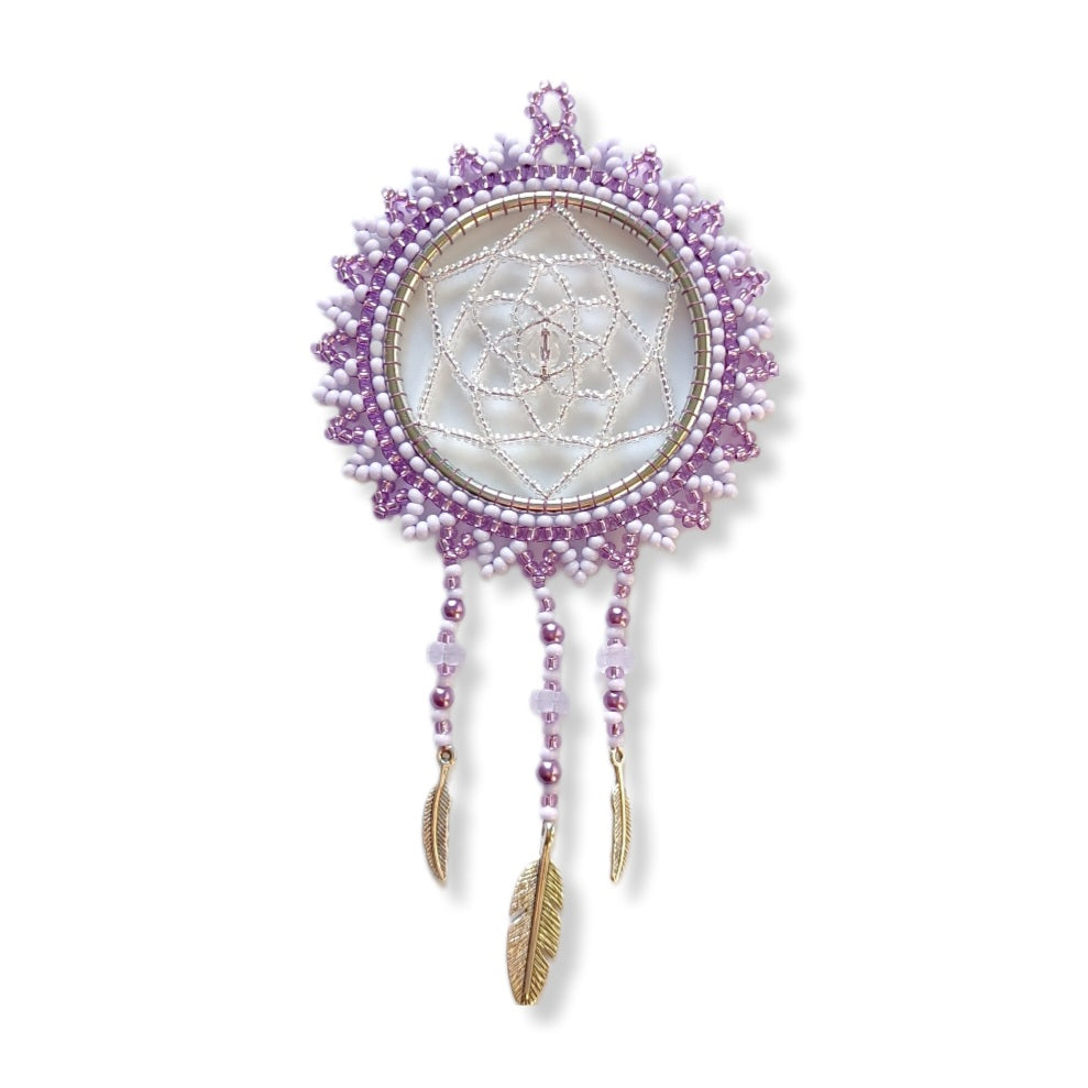Mini Dream catchers - Lilac tones