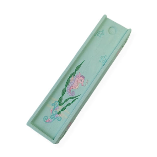 Pencil Box - Seahorse design