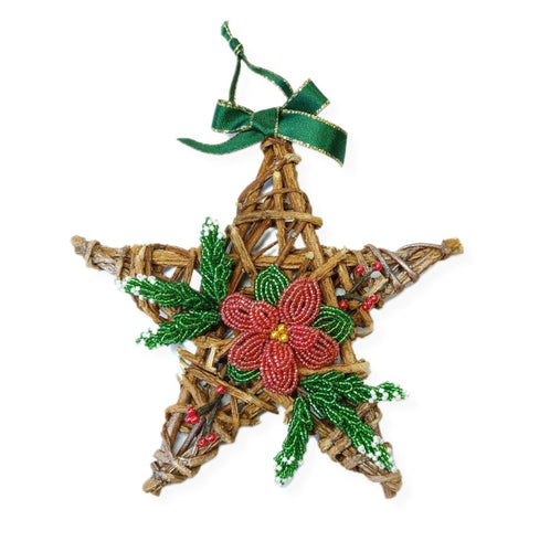 Elm Star Decoration - 2 colour options