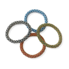 Beaded bangle - 4 colour options