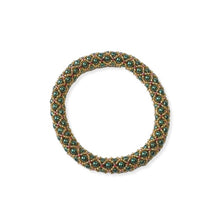 Beaded bangle - 4 colour options