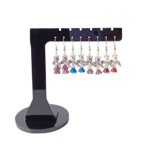 Angel earrings - 4 colour options (petite)