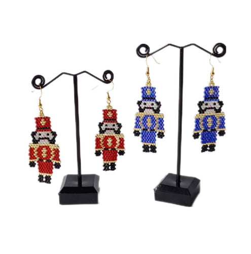 Nutcracker Earrings - 2 colour options