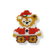 Festive Teddy Brooch - 3 options