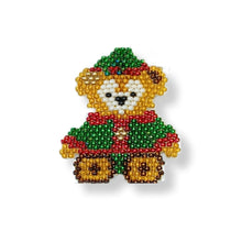 Festive Teddy Brooch - 3 options