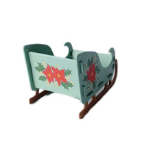 REDESIGNED Santa's sleigh & Rudolph