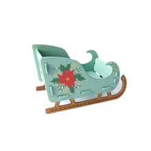 REDESIGNED Santa's sleigh & Rudolph
