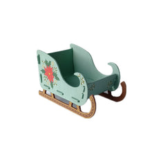 REDESIGNED Santa's sleigh & Rudolph