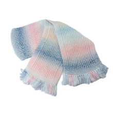 Ripple scarf - Candy floss