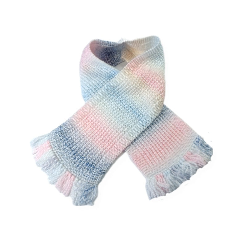 Ripple scarf - Candy floss