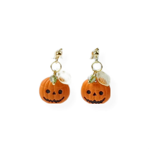 Pumpkin earrings