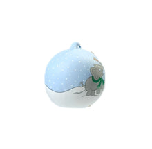 NEW Ceramic Bauble - Elephant/Snowman design 2 - 2 colour options