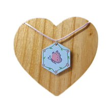 Wood Necklace - Butterfly design - 3 options