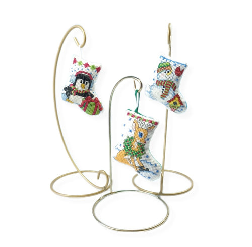 Christmas stocking decorations - 3 design options