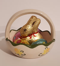 Ceramic Mini Easter basket - Daffodil design