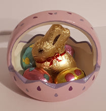 Ceramic Mini Easter basket - little girl Chick design