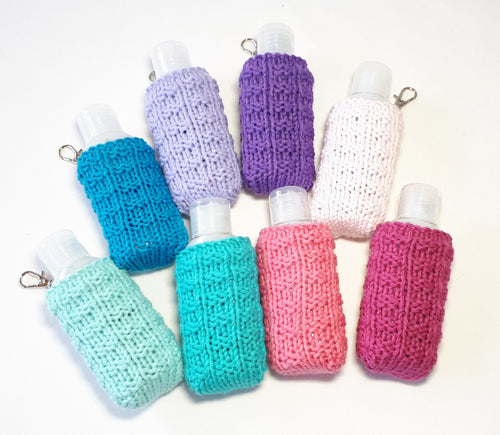 Hand sanitiser holder - plain colour - 8 options