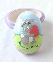 Ceramic Egg Trinket Box - Bunny Design