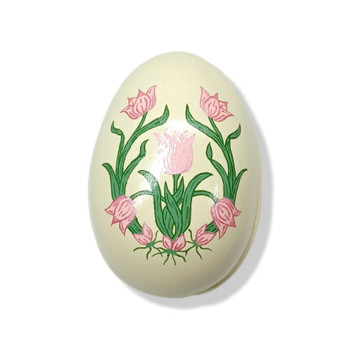 Ceramic Egg Trinket Box - Tulip Design