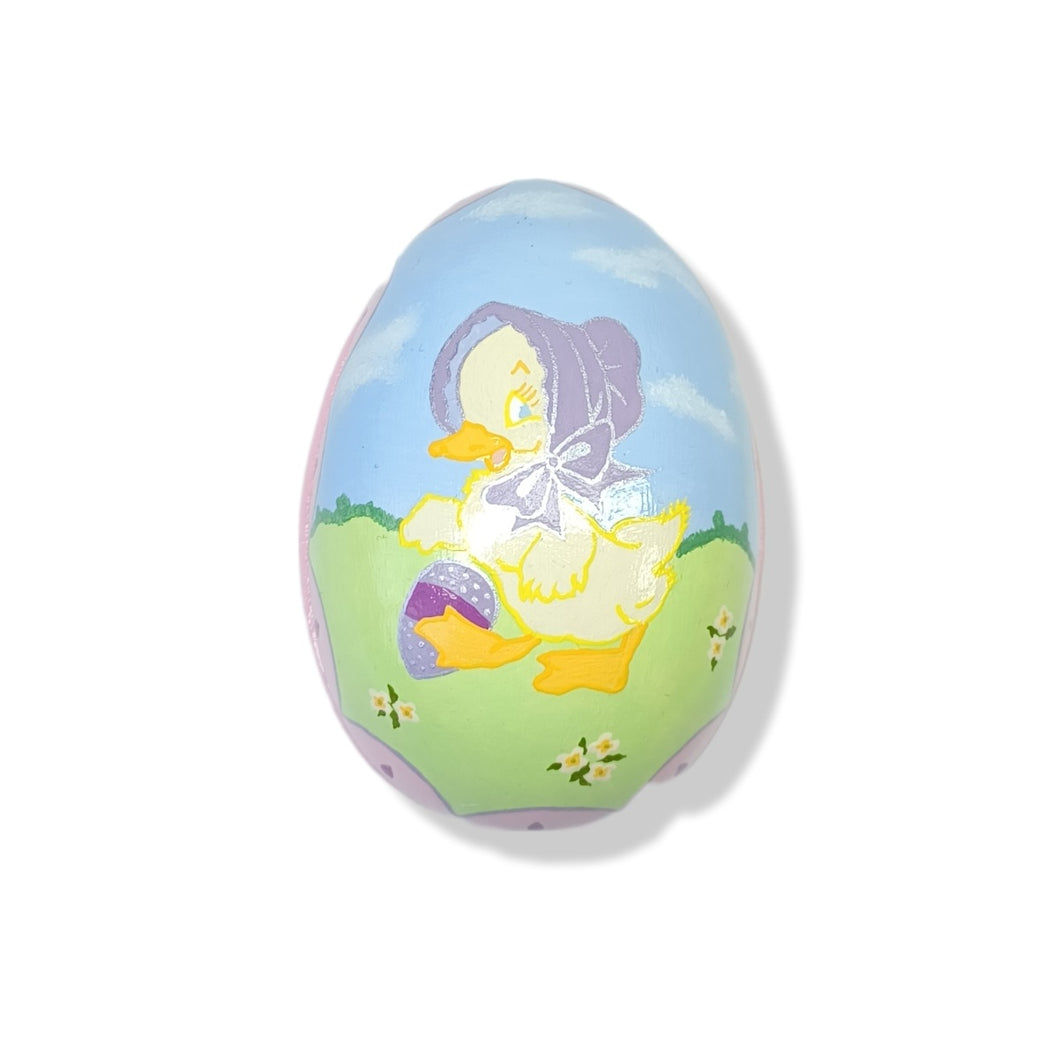 Ceramic Egg Trinket Box - Chick Design