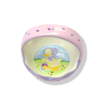 Ceramic Mini Easter basket - little girl Chick design