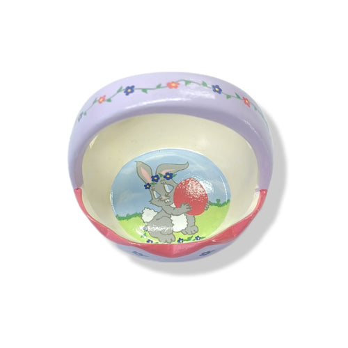 Ceramic Mini Easter basket - Bunny design