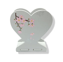 Heart Letter Holder - Cherry blossom design