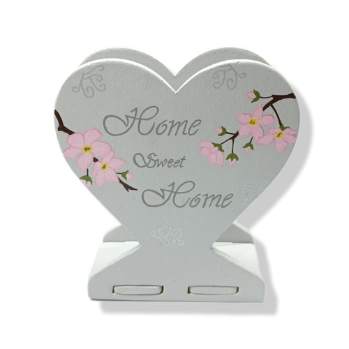 Heart Letter Holder - Cherry blossom design