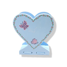 Heart Letter Holder Butterfly design