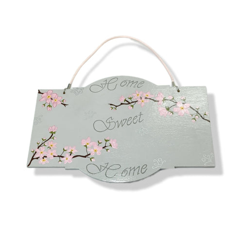 Wood Wall Decoration - Cherry Blossom design