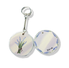 Key Rings - Lavender or Cornflower