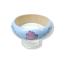 Wood Bangle - Butterfly design