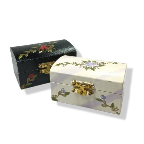 Trinket box - Rose design - 2 options