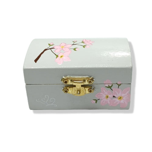 Trinket Box - Cherry blossom design