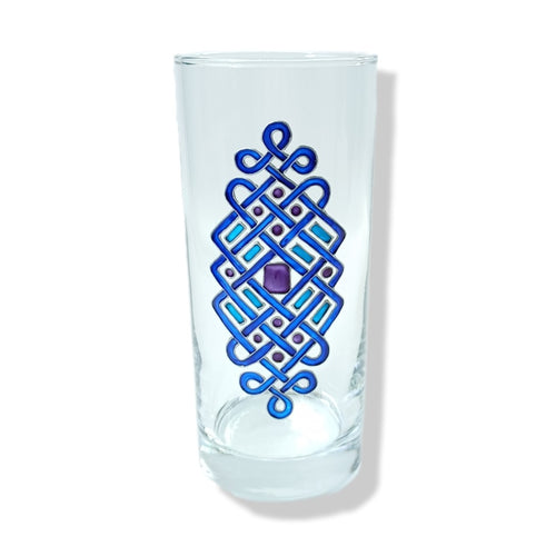 Highball glass - Celtic design