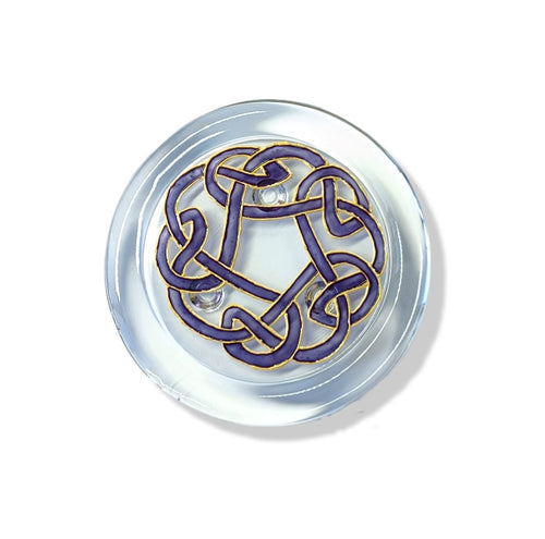 Candle Plates - Celtic Design