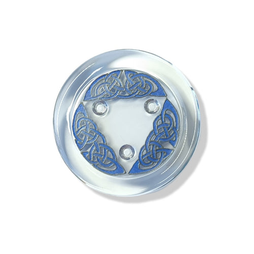 Candle Plate - Celtic design