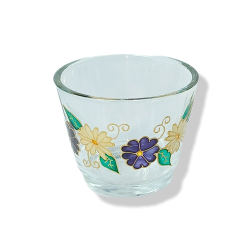Tea Light Holders - Floral design- 1 colour option left