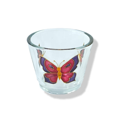 Tea Light Holder - Butterfly design