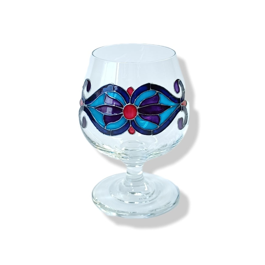 Brandy Glass - Art deco design