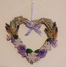 Medium flower heart - Purple Rose